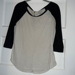American eagle 3/4 length sleeve top